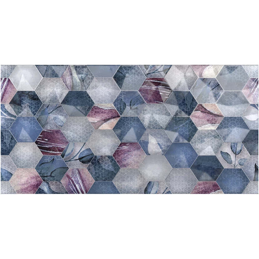 Плитка настенная Axima Ницца цветы рельеф 25x50
