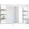 Зеркало 120x70 см белый матовый/вяз швейцарский Sanflor Ингрид C0001915 - 1