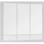 Изображение товара зеркальный шкаф 80x70 см белый глянец style line вероника лс-00000057