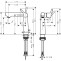 Смеситель для раковины 140 с донным клапаном Hansgrohe Talis S 72113000 - 2