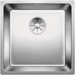 Изображение товара кухонная мойка blanco andano 400-u infino зеркальная полированная сталь 522959