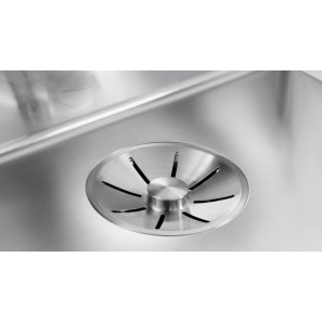 Изображение товара кухонная мойка blanco andano 400-u infino зеркальная полированная сталь 522959