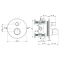 Термостат для ванны Ideal Standard Ceratherm T100 A5814A5  - 8