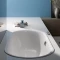 Стальная ванна 180x80 см Bette Lux Oval 3466-000 PLUS с покрытием Glaze Plus - 3