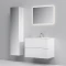 Комплект мебели белый глянец 81 см Am.Pm Spirit V2.0 M70AFHX0802WG + M70AWCC0802WG + M71AMOX0801SA - 1