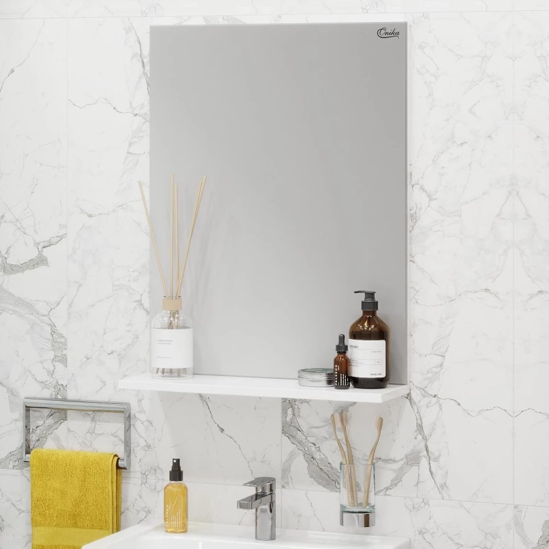 Зеркало 52x68,5 см белый глянец Onika Эко 205210