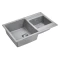 Кухонная мойка Paulmark Tandem серый металлик PM238250-GRM - 2