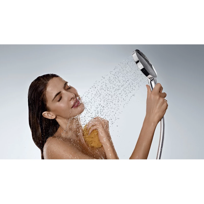 Ручной душ Hansgrohe Raindance Select S 120 3jet EcoSmart белый/хром 26531400