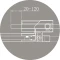 Душевой уголок 80-90x99,5 см Cezares SLIDER-AH-1-100-80/90-C-NERO прозрачное - 2