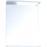 Изображение товара зеркало 52x70 см белый глянец onika крит 205211