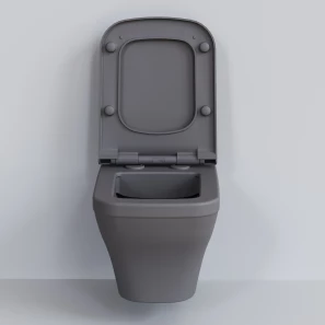 Изображение товара подвесной безободковый унитаз с сиденьем микролифт ambassador benefit 203t20301r-202t20301s
