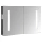 Зеркальный шкаф с флуоресцентной подсветкой 98,2*65 см Jacob Delafon Replay EB1062DRU-NF - 1