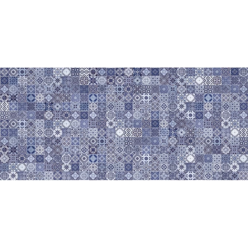 Плитка настенная Cersanit Hammam 20x44 голубая рельеф