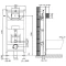 Комплект подвесной унитаз Art&Max Elegant AM9316CHR + AM9316SC + система инсталляции Jacob Delafon E5504-NF + E4316-00 - 3