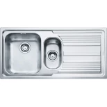 Изображение товара кухонная мойка franke logica line llx 651 полированная сталь 101.0085.810