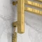 Полотенцесушитель электрический 800x400 золотой МЭМ левый Сунержа Аркус 3.0 03-5704-8040 - 3