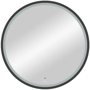 Изображение товара зеркало 80x80 см черный bond circle m60ze-8080