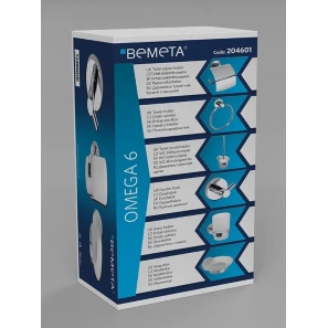 Изображение товара набор аксессуаров bemeta omega 204601