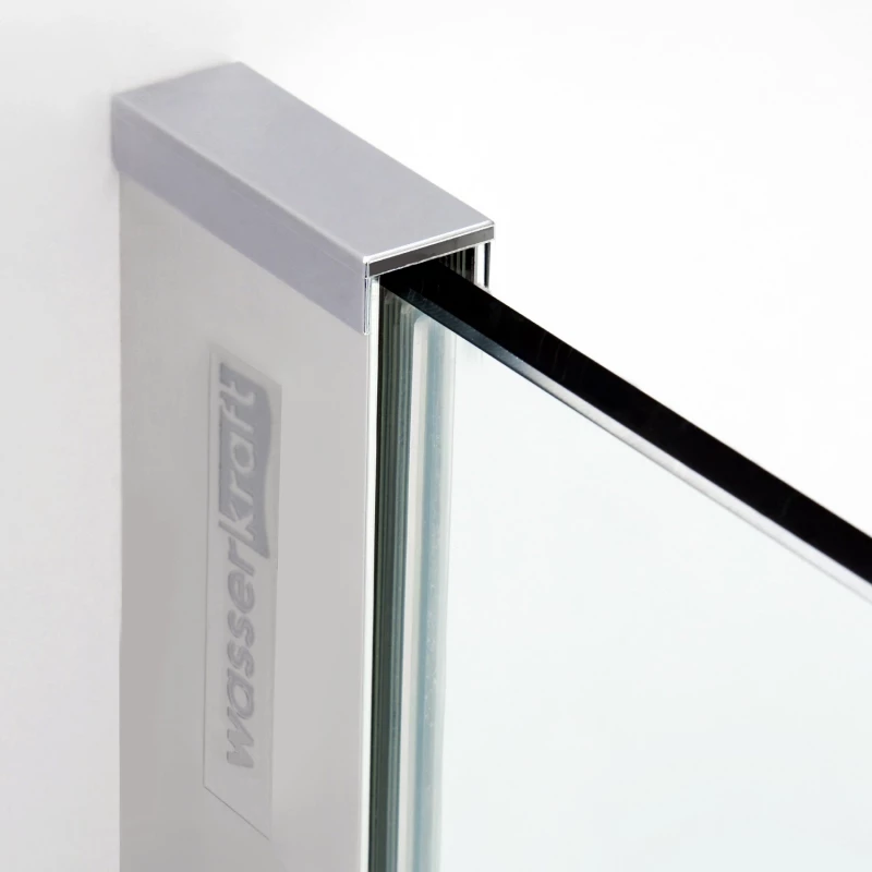 Душевой уголок 120x80 см прозрачное стекло WasserKRAFT ALLER 10H06L