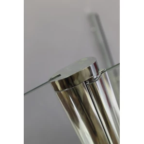 Изображение товара душевой уголок cezares triumph 110x80 см прозрачное стекло triumph-d-ah-1-110/80-c-cr-l