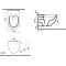 Комплект подвесной унитаз + система инсталляции VitrA S40 9005B003-7211 - 4