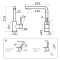 Смеситель для кухни с подключением к фильтру Omoikiri Nakagawa 2 Plus-PA 4994421 - 2