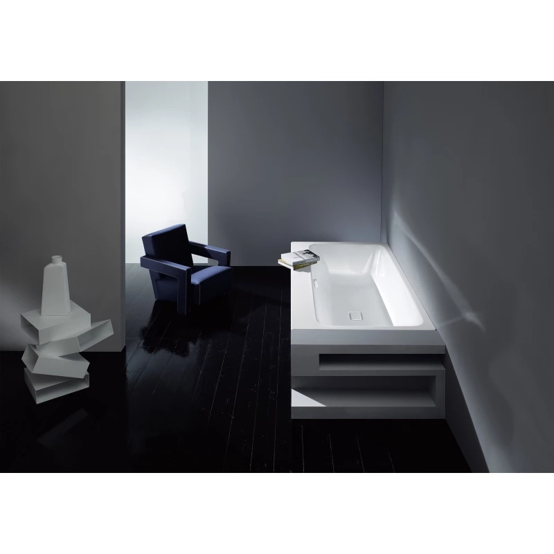 Стальная ванна 170x80 см Kaldewei Asymmetric Duo 740 с покрытием Easy-Clean
