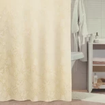 Изображение товара штора для ванной комнаты milardo beige miracle 840p180m11