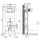 Комплект подвесной унитаз Cersanit Carina MZ-CARINA-COn-DL + система инсталляции Jacob Delafon E5504-NF + E4316-CP - 8