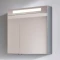 Зеркальный шкаф 60x75 см светло-серый глянец Verona Susan SU600RG21 - 1