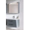 Зеркальный шкаф 60x75 см светло-серый глянец Verona Susan SU600RG21 - 3