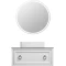 Комплект мебели белый матовый 100 см ASB-Woodline Рома - 5