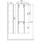 Пенал подвесной антрацит R Jorno Slide Sli.04.150/P/A - 5