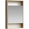 Зеркальный шкаф 50x80 см дуб балтийский L/R Aqwella City SIT0405DB - 1