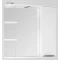 Зеркальный шкаф 75x83 см белый глянец Style Line Жасмин ЛС-00000043 - 1