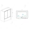 Шторка для ванны 160 см RGW SC-42 Screens 04114216-11 прозрачное - 2