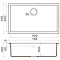 Кухонная мойка Artceramic Omoikiri Yamakawa 75-U/I-GB графит 4993779 - 6