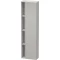 Пенал подвесной бетонно-серый матовый R Duravit DuraStyle DS1248R0707 - 1
