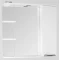 Зеркальный шкаф 80x83 см белый глянец Style Line Жасмин ЛС-00000044 - 1