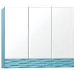 Изображение товара зеркальный шкаф 80x70 см аквамарин style line ассоль лс-00000321