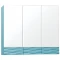 Зеркальный шкаф 80x70 см аквамарин Style Line Ассоль ЛС-00000321 - 1