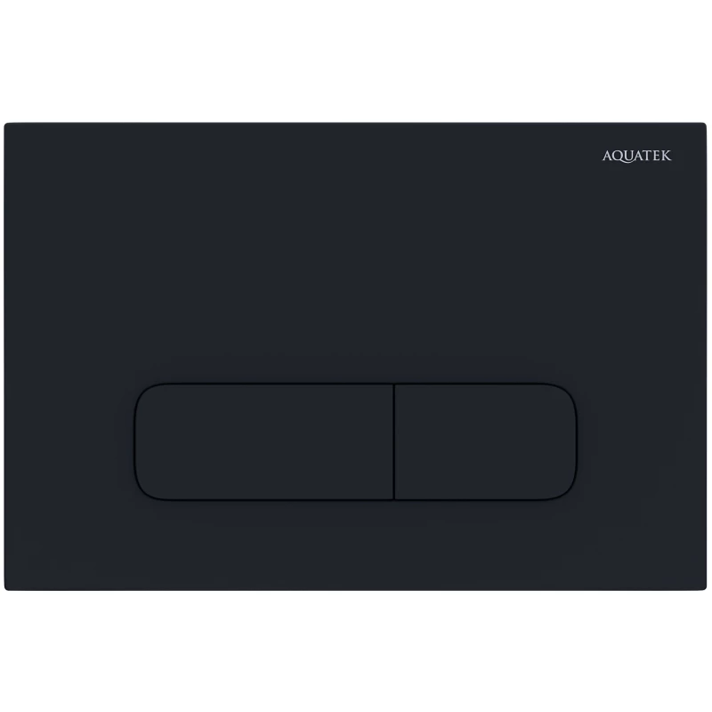 Смывная клавиша Aquatek черный матовый KDI-0000017