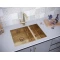 Кухонная мойка Paulmark Annex золотой матовый PM545944-BGL - 4