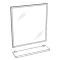 Зеркало 70x76 см белый глянец Corozo Мирэль SD-00000275 - 5