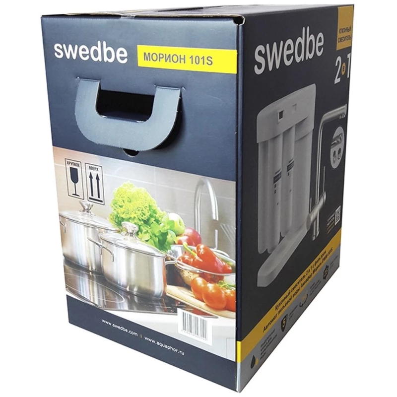 Смеситель для кухни с фильтром Swedbe Selene Plus K8144M