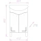 Комплект мебели белый глянец 50,3 см Onika Неаполь 105002 + 1WH110256 + 205003 - 4
