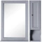 Зеркало 56,6x85 см серый ASB-Woodline Гранда 4607947230598 - 2