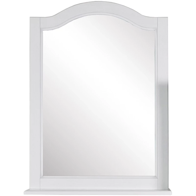 Зеркало 71,2x95 см белый серебряная патина ASB-Woodline Модерн 4607947230710