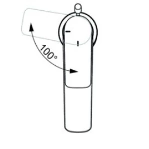 Изображение товара смеситель для раковины без донного клапана ideal standard connect air grande a7016aa