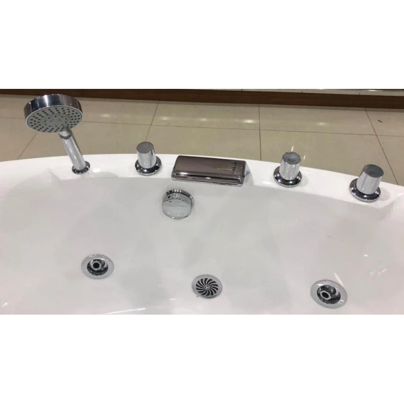 Акриловая гидромассажная ванна 200x100 см Frank F163 2018114